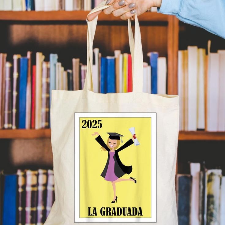 Mexican For Graduation La Graduada 2025 Canvas Tote Bag