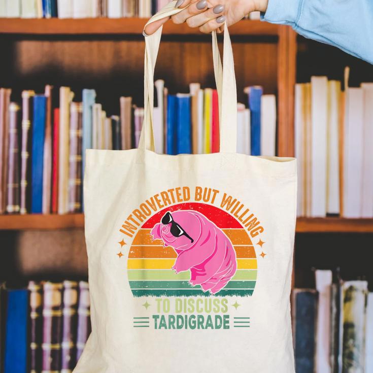 Microbiology Science Nerd STEM Introvert Tardigrades Lover Canvas Tote Bag Microbiology Science Nerd STEM Introvert Tardigrades Lover Canvas Tote Bag