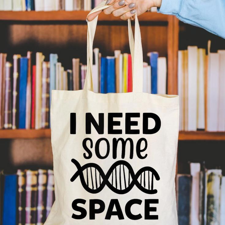 I Need Some Space Introvert Astronaut Science Canvas Tote Bag I Need Some Space Introvert Astronaut Science Canvas Tote Bag