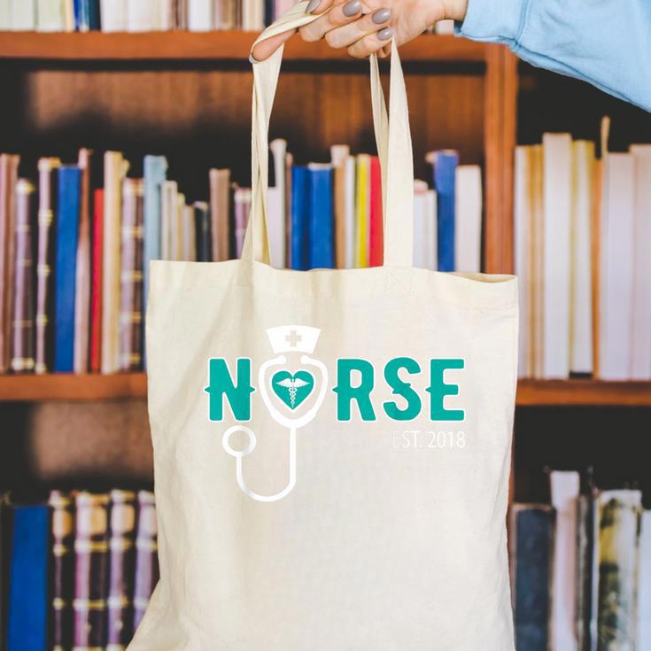 New Grad Nurse Graduation For RN & LPN Canvas Tote Bag