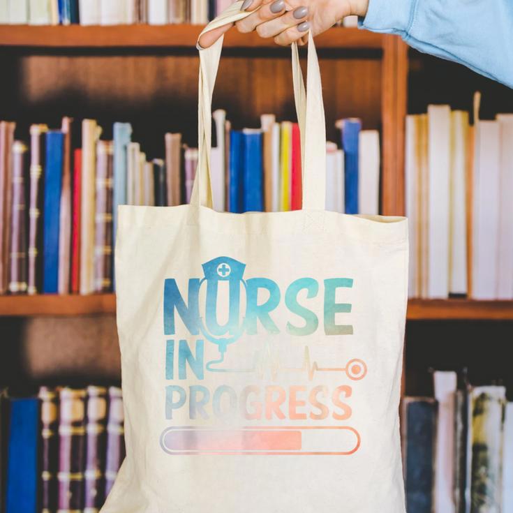 Nursing Student Art Men Women NICU Graduation Future Nurse Canvas Tote Bag