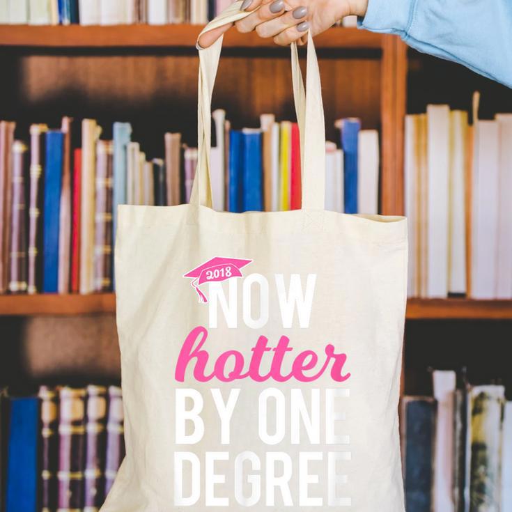 One Degree Hotter Class Of 2018 Graduation T-Shirt Canvas Tote Bag