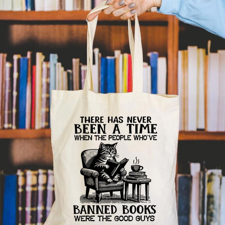 The People Who'Ve Banned Books Were The Good Guys Canvas Tote Bag The People Who'Ve Banned Books Were The Good Guys Canvas Tote Bag