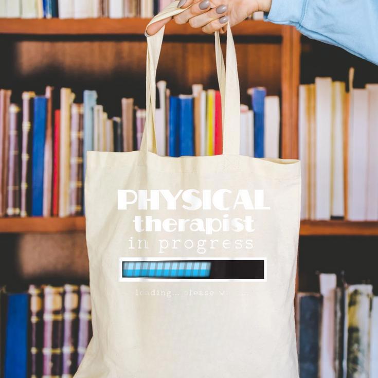 Physical Therapist Progress Graduation T-Shirt Canvas Tote Bag