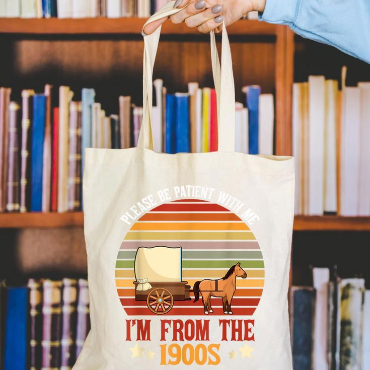 Please Be Patient With Me I'm From The 1900s Cool Dad Canvas Tote Bag Please Be Patient With Me I'm From The 1900s Cool Dad Canvas Tote Bag