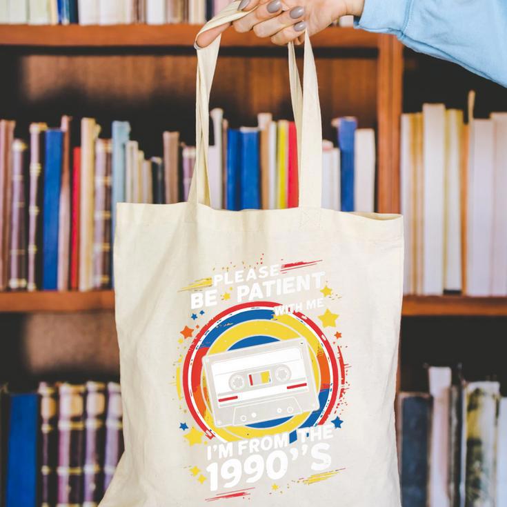 Please Be Patient I'm From The 1900s Premium Canvas Tote Bag Please Be Patient I'm From The 1900s Premium Canvas Tote Bag