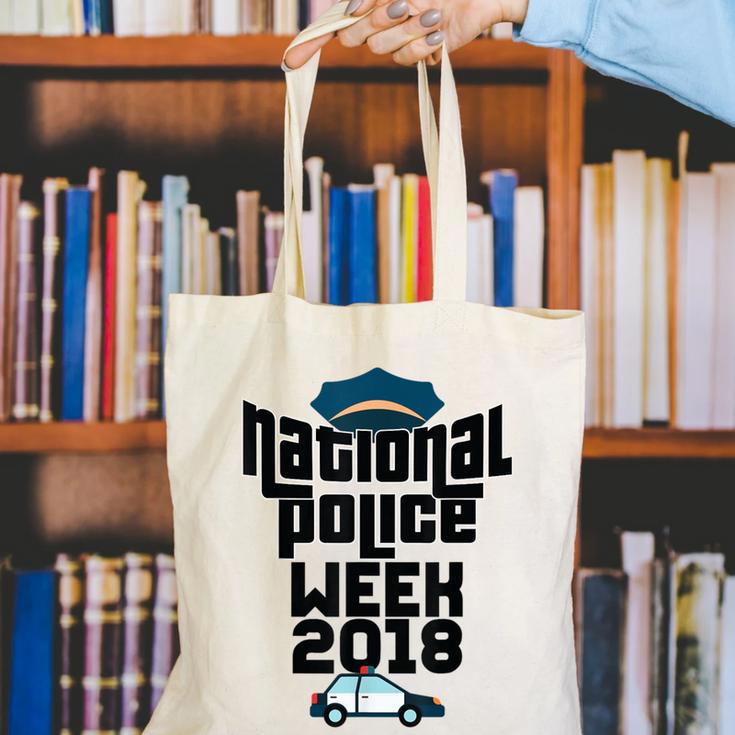 Police Officer National Week T-Shirt Graduation 2018 Canvas Tote Bag