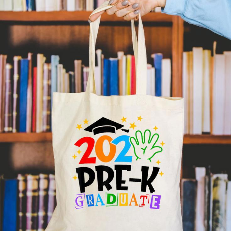 Pre-K Graduate 2025 Preschool Graduation Class Of 2025 Kids Canvas Tote Bag