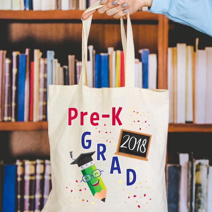 Pre Kindergarten Graduation 2018 Fun Graduate Shirt For Kids Canvas Tote Bag