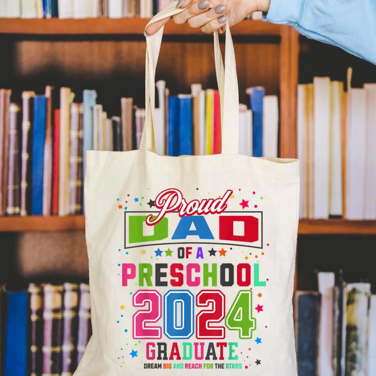 Pre School Graduation Idea For Dad & Preschool Graduation Canvas Tote Bag