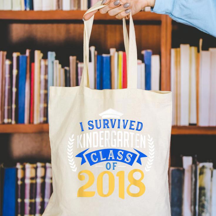 Pre School Graduation Shirts Graduate Grad 2018 Canvas Tote Bag