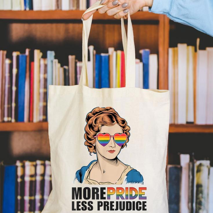 Pride And Prejudice Book Jane Austen Merch LGBTQ Canvas Tote Bag