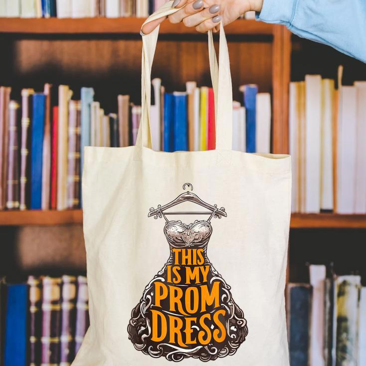 Prom Dress Prom Night Graduation Canvas Tote Bag