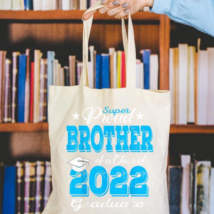 Proud Brother Of a 2022 Graduate Class Of 2022 Graduation Canvas Tote Bag