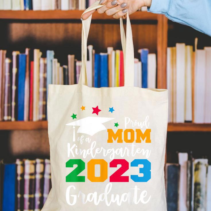 Proud Mom Of A 2023 Graduate Senior 2023 Graduation 23 Canvas Tote Bag