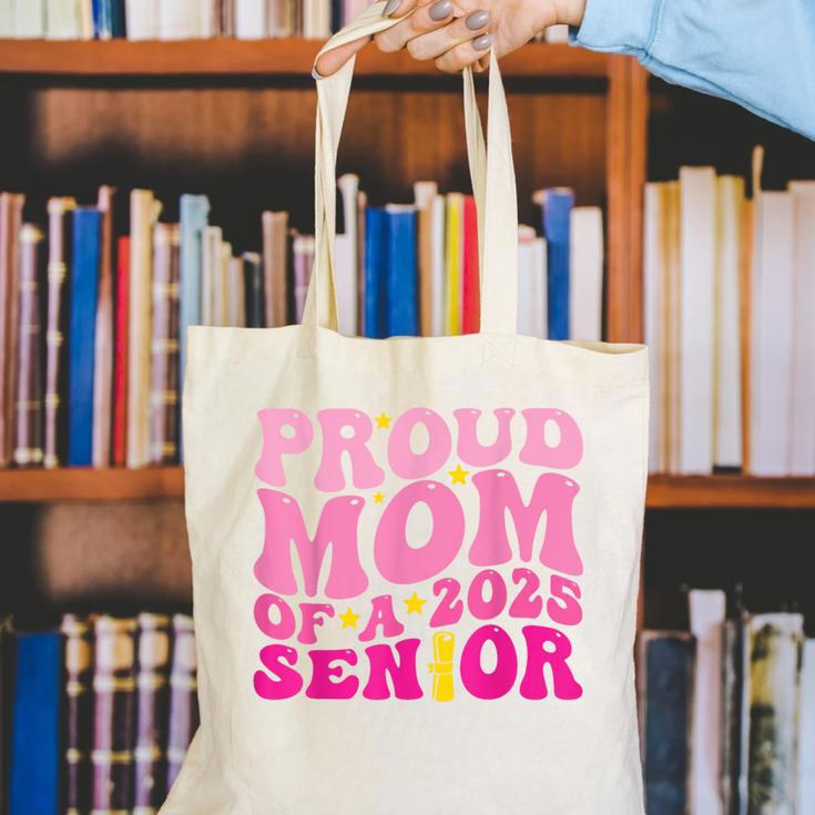 Proud Mom Of a 2025 Graduate Class Senior Graduation Mother Canvas Tote Bag