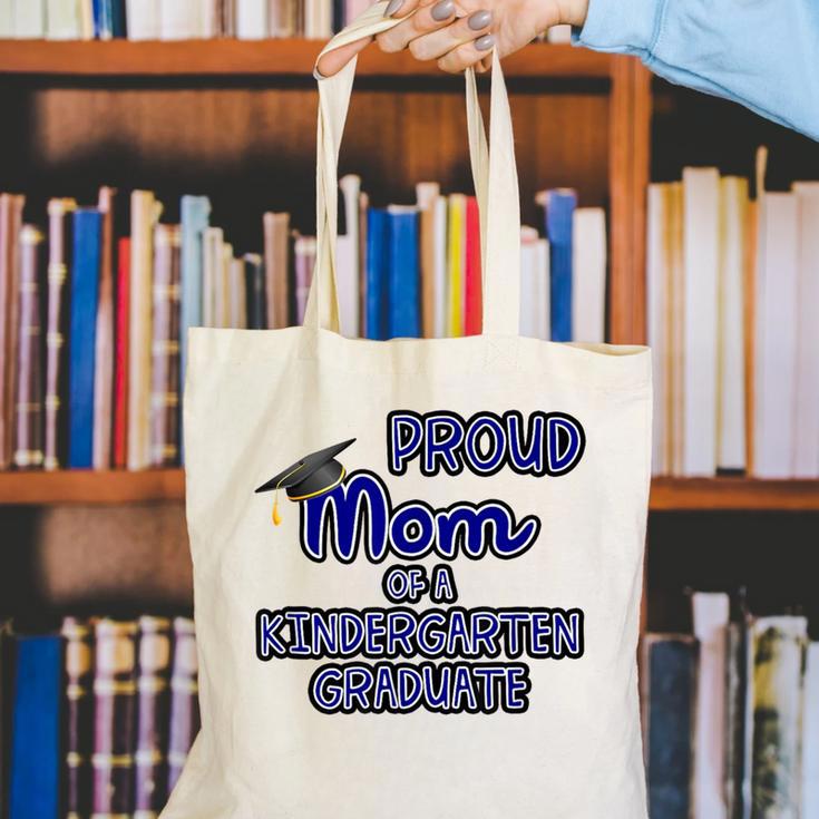 Proud Mom Of a Kindergarten Graduate Graduation TShirt Canvas Tote Bag