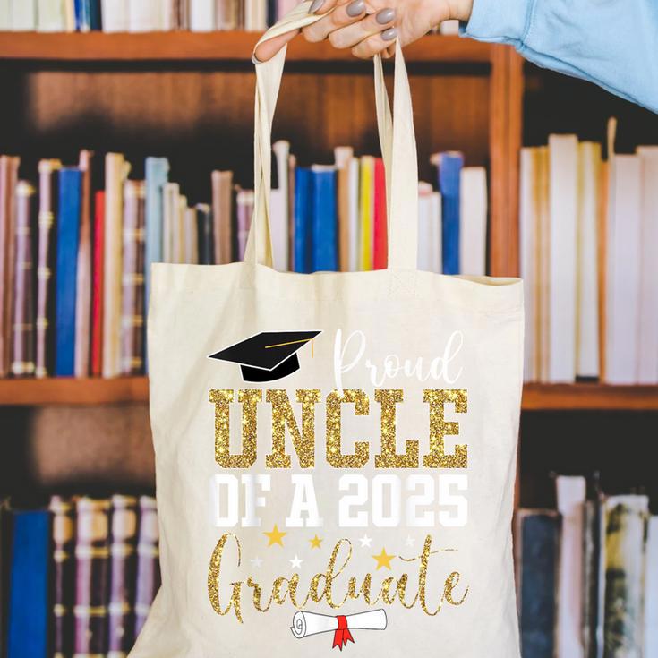 Proud Uncle Of A 2025 Graduate Uncle Graduation 2025 Canvas Tote Bag