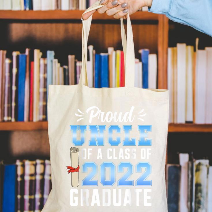 Proud Uncle Of A Class Of 2022 Graduate 22 Senior Graduation Canvas Tote Bag