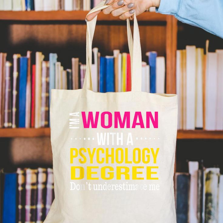 Psychology Degree Major Graduation 2024 Psychologist PsyD Canvas Tote Bag