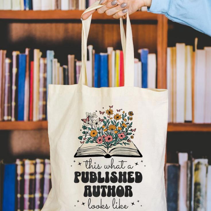This Is What A Published Author Looks Like Book Writer Canvas Tote Bag This Is What A Published Author Looks Like Book Writer Canvas Tote Bag