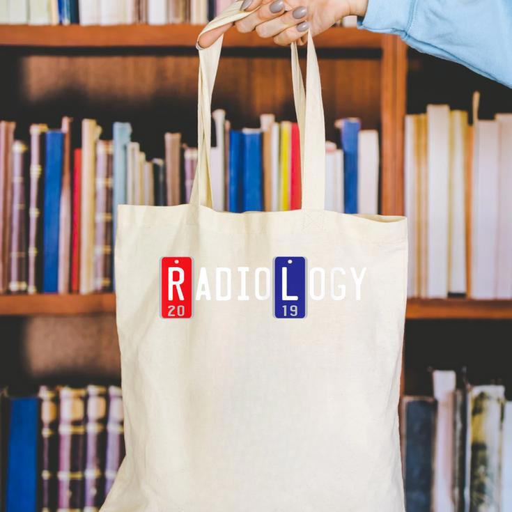 Radiology Markers Shirt 2019 Graduation Canvas Tote Bag