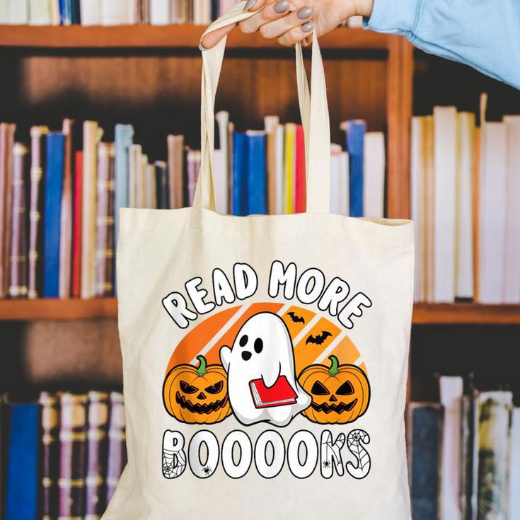 Read More Books Teacher Halloween Men Women Canvas Tote Bag