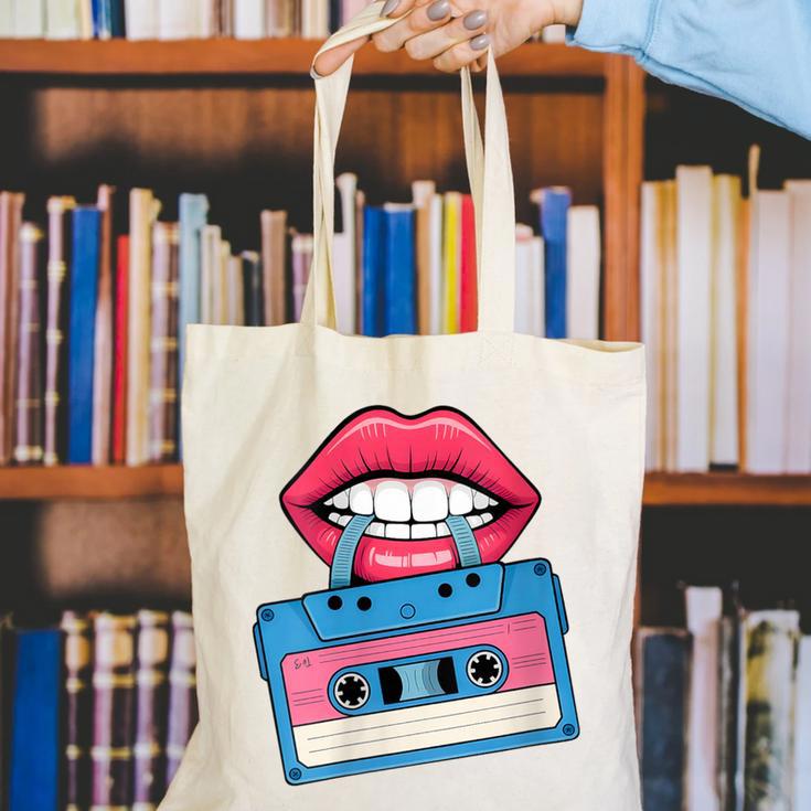 Retro 80s And 90s Cassette Perfect For Nostalgia Canvas Tote Bag Retro 80s And 90s Cassette Perfect For Nostalgia Canvas Tote Bag
