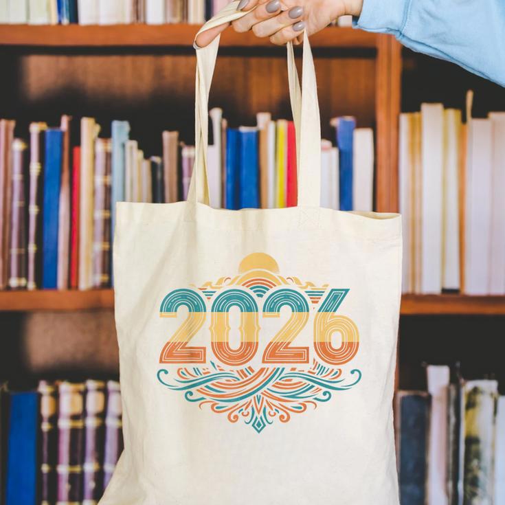 Retro Vintage Style 2026 Nostalgia Sunset Family Reunion Canvas Tote Bag Retro Vintage Style 2026 Nostalgia Sunset Family Reunion Canvas Tote Bag