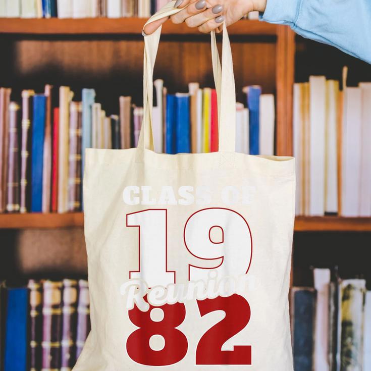 Reunion 1982 Class Of 1982 Reunion 82 Graduation 1982 Canvas Tote Bag