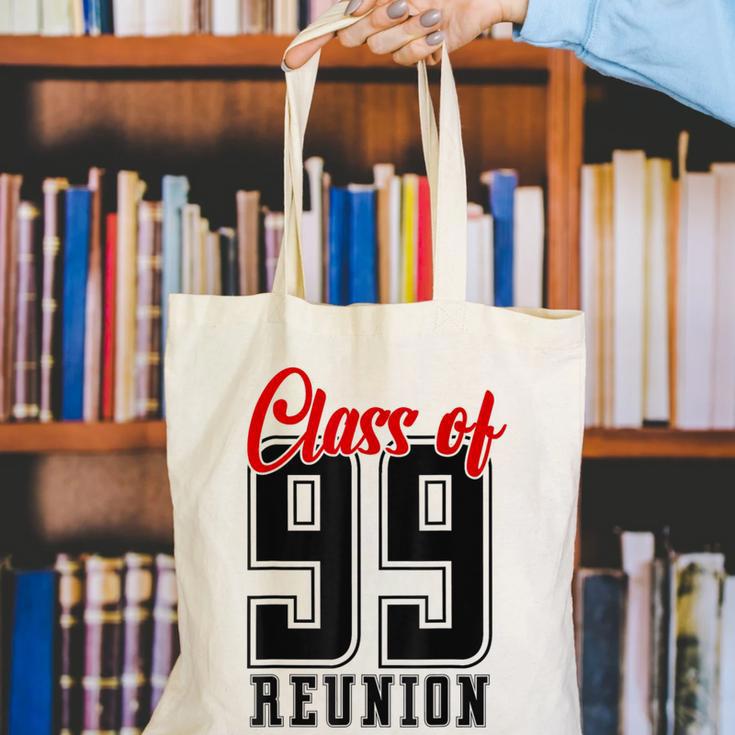 Reunion 1999 Matching Graduation High School Class Of 1999 Canvas Tote Bag