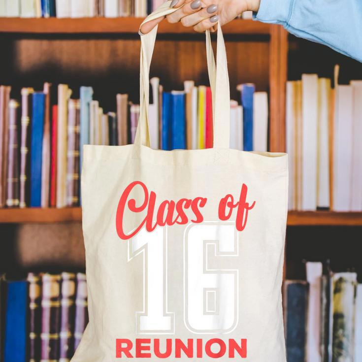 Reunion 2016 Class Of 2016 Matching Graduation High School Canvas Tote Bag