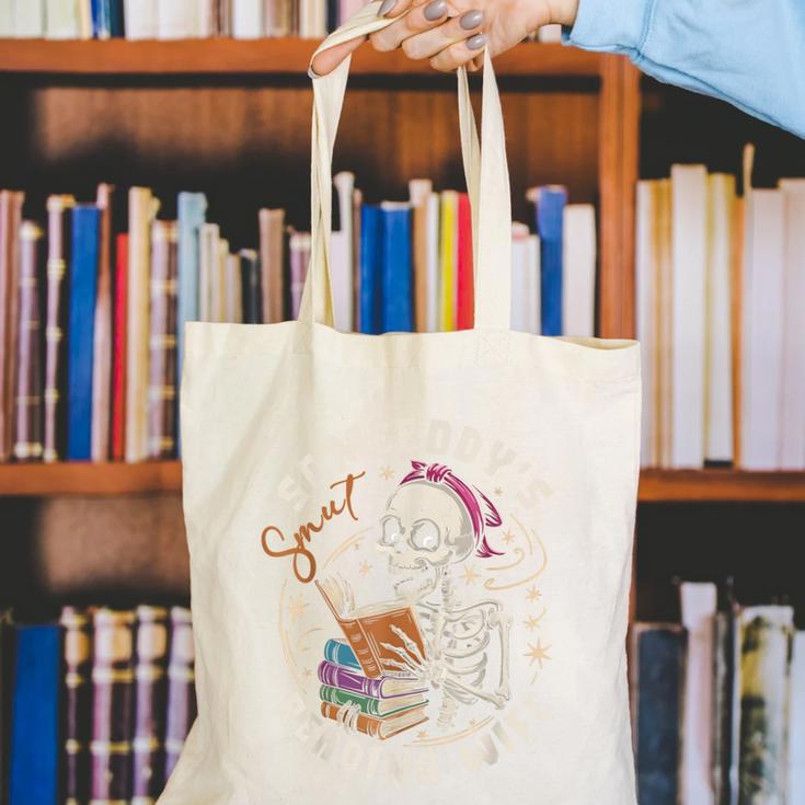 S Mut Book Spicy Romance Somebody's S Mut Reading Wife Canvas Tote Bag S Mut Book Spicy Romance Somebody's S Mut Reading Wife Canvas Tote Bag