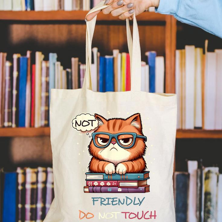 Sarcastic Loner Introvert Not a Friendly Do Not Touchs Canvas Tote Bag Sarcastic Loner Introvert Not a Friendly Do Not Touchs Canvas Tote Bag