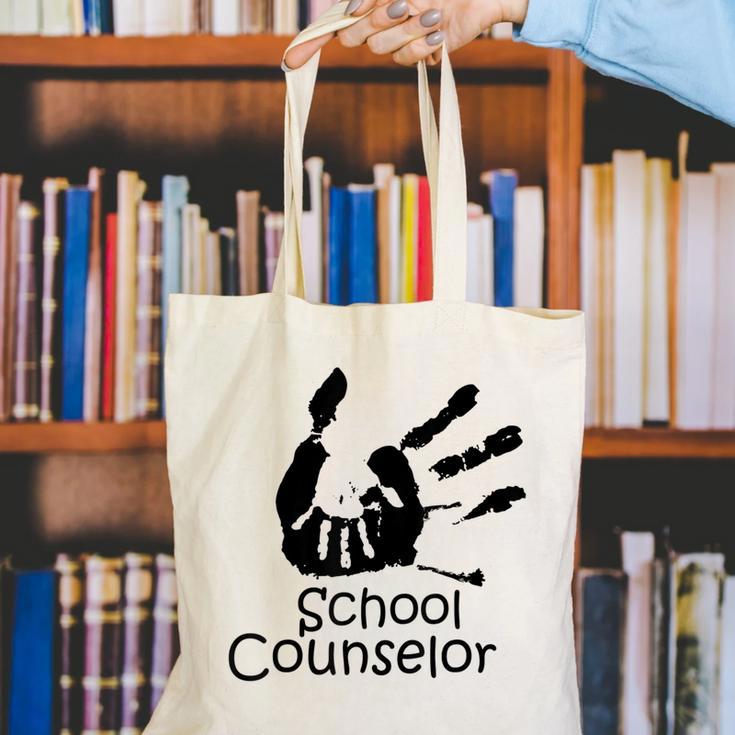 School Counselor t Shirt School Teacher Graduation Idea Canvas Tote Bag