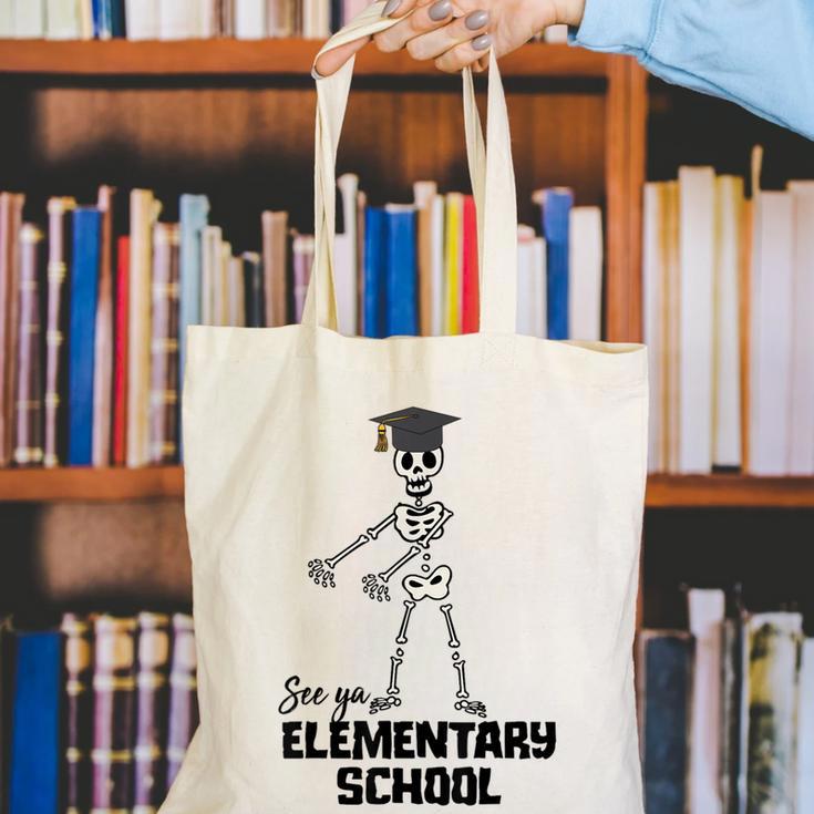 See Ya Elementary School Shirt Cool Graduation Tee Canvas Tote Bag