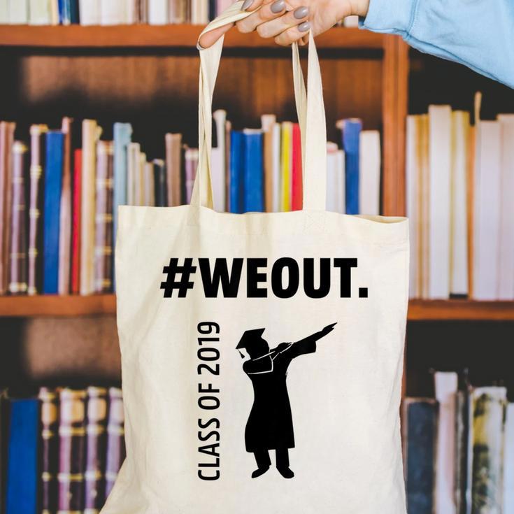 Senior 2019 Grad College High School Graduation Canvas Tote Bag