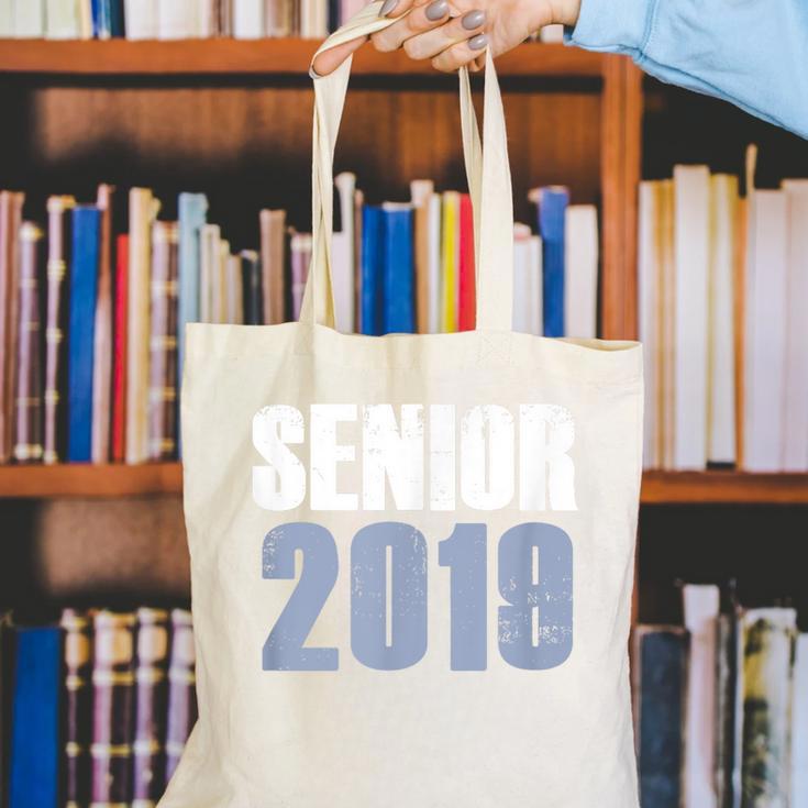 Senior 2019 Shirt Graduation Class Back To School Tee Canvas Tote Bag