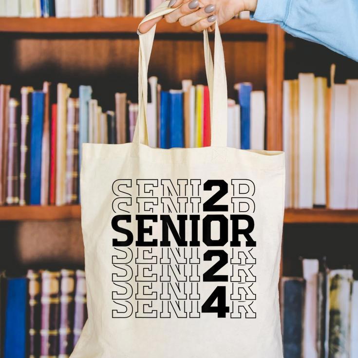 Senior 2024 Class Of 2024 Graduation 2024 Women Boy Girl Canvas Tote Bag