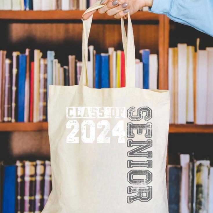 Senior 2024 Class Of 2024 Seniors Graduation 2024 Senior 24 Canvas Tote Bag