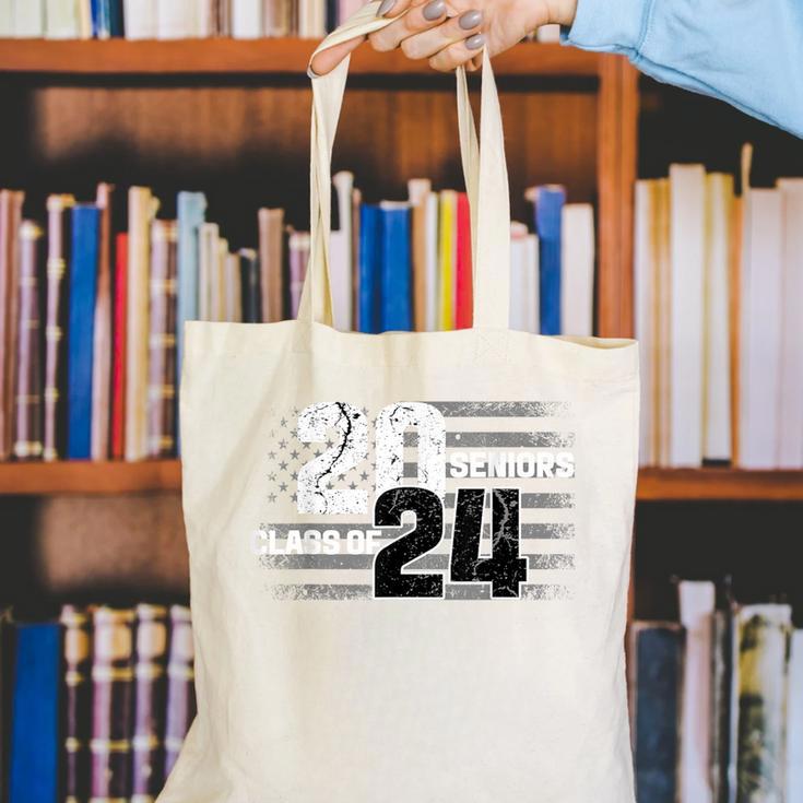Senior 2024 Graduation Class Of 2024 Senior Women Boy Girl Canvas Tote Bag