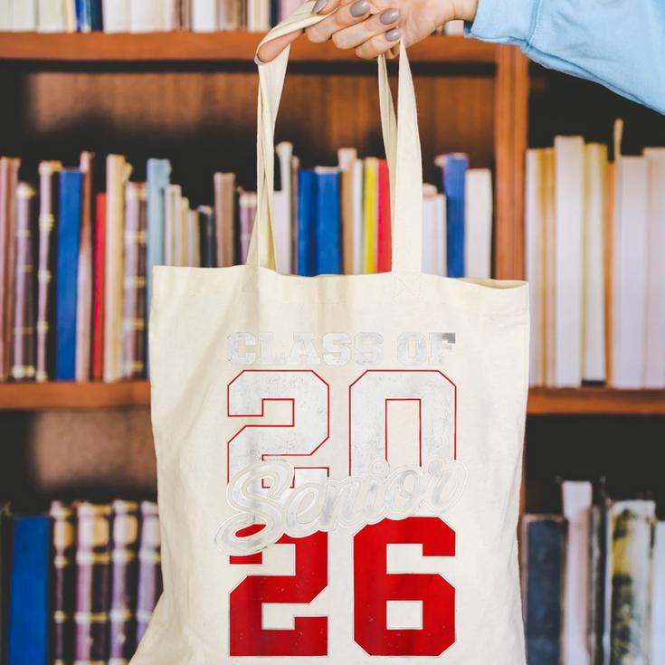 Senior 2026 Class Of 2026 Graduation 2026 Senior 26 Graduate Canvas Tote Bag