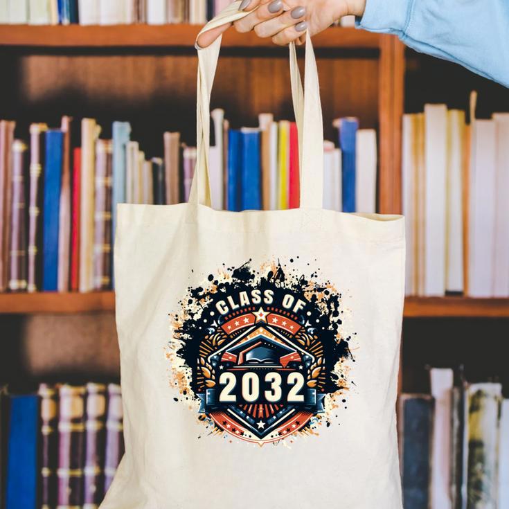Senior 2032 Class Of 2032 Seniors Graduation 2032 Senior 32 Canvas Tote Bag