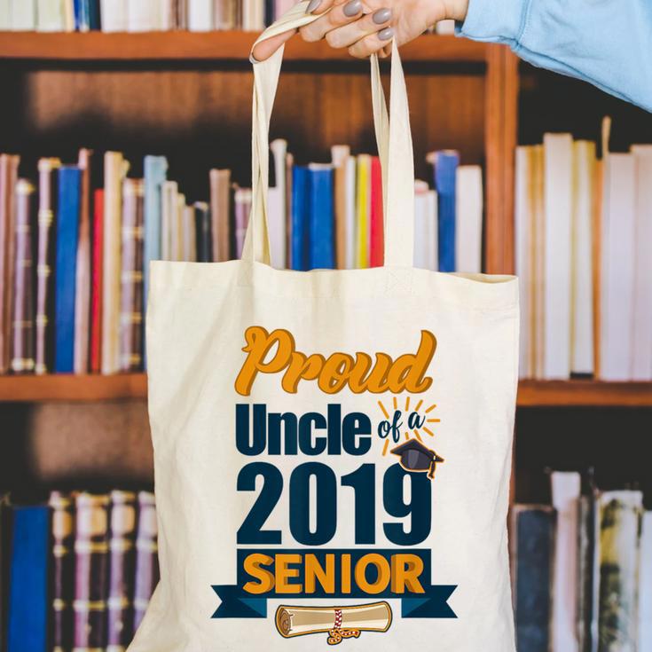 Senior Class Of 2019 Tshirt Graduation School Students Uncle Canvas Tote Bag