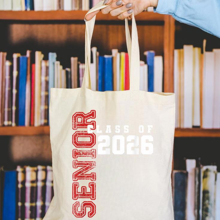 Senior Class Of 2026 Graduation Grad 26 Canvas Tote Bag