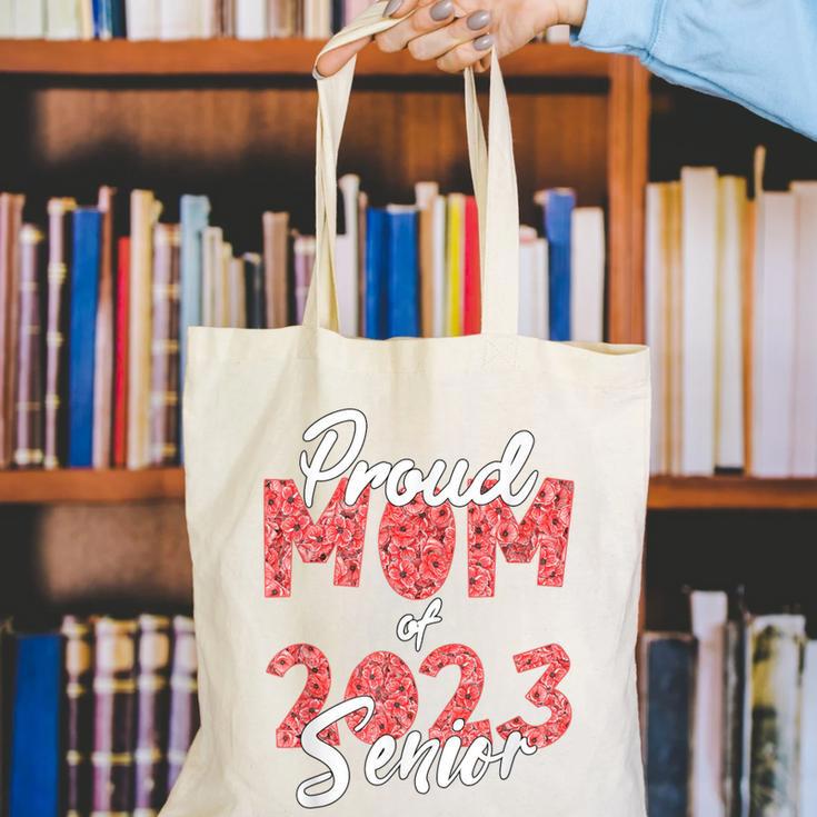 Senior Graduation Class Of 2023 Proud Mom Of 2023 Senior Canvas Tote Bag