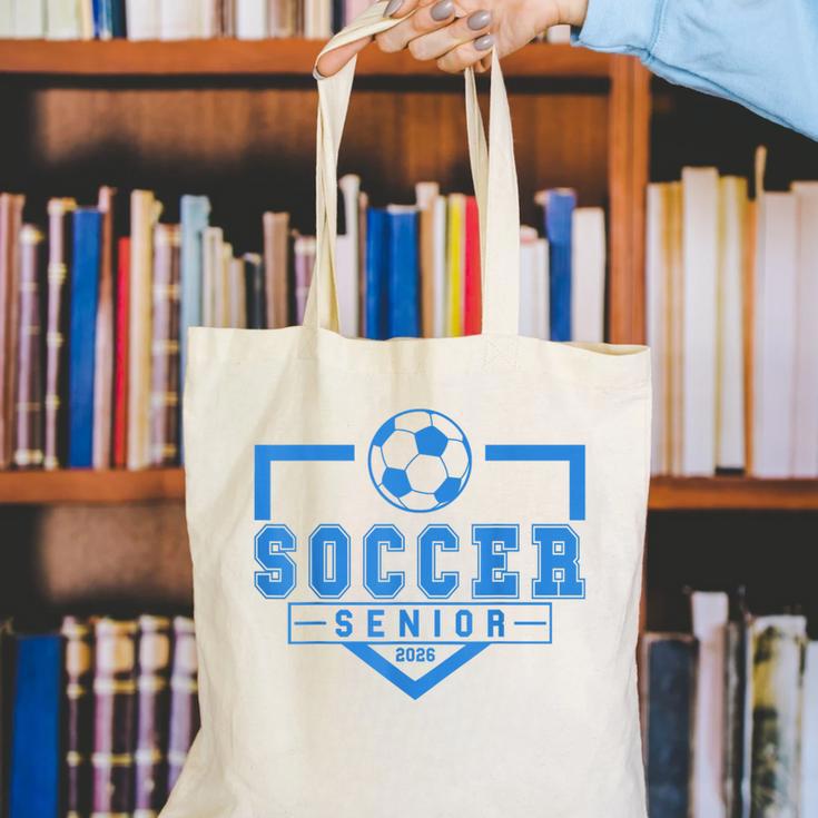Soccer Senior Night Soccer Senior 2026 Graduation 44 Canvas Tote Bag