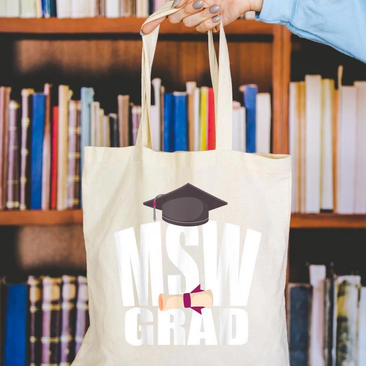 Social Work MSW Graduation Masters Degree Worker 2020 Canvas Tote Bag