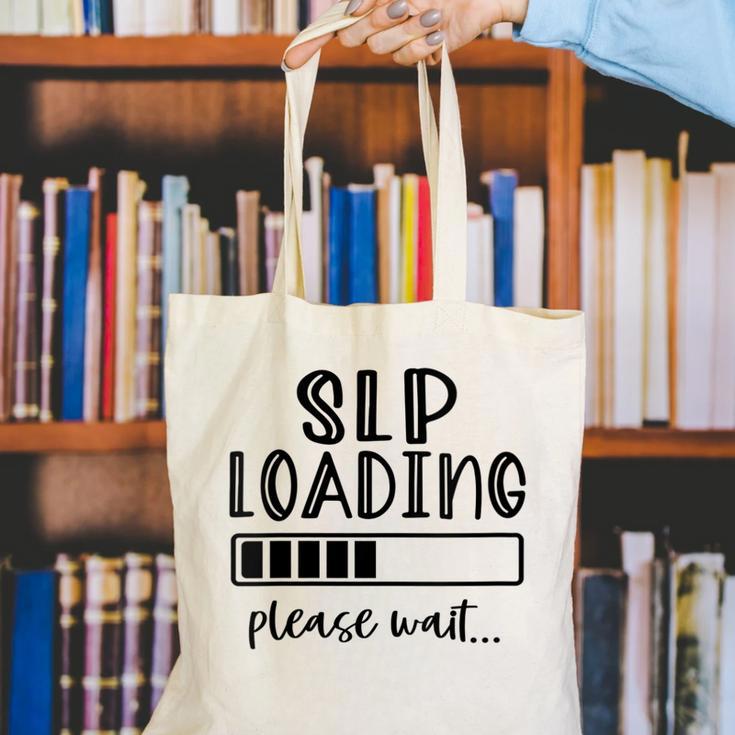 Speech Pathologist Loading 2021 Graduation Speech Therapist Canvas Tote Bag