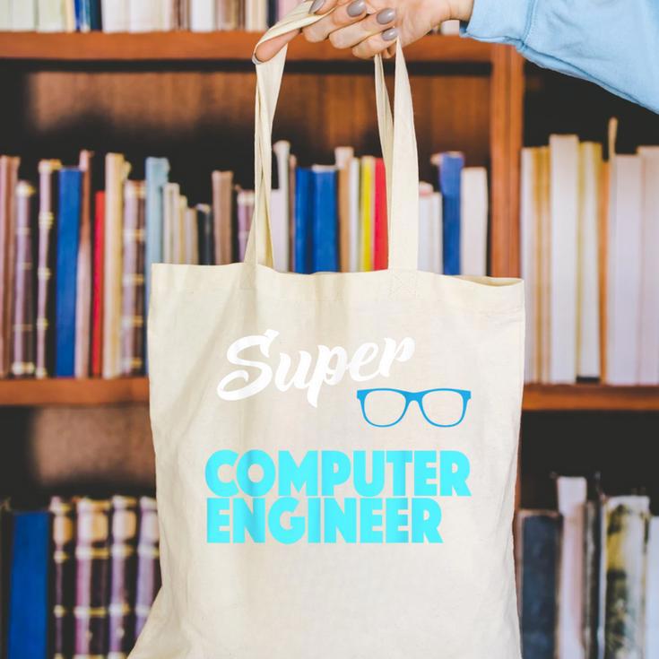 Super Computer Engineer New Job Graduation Canvas Tote Bag